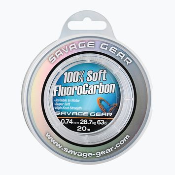 Savage Gear Fluorocarbon line Soft transparent 54857