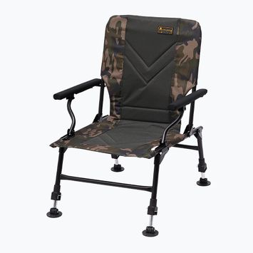 Prologic Avenger Relax Camo Καρέκλα με υποβραχιόνια & καλύμματα γκρι-πράσινο PLB027