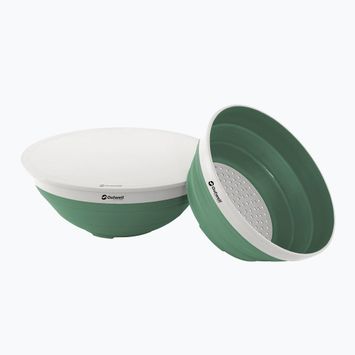 Outwell Collaps Bowl και Colander Set πράσινο και λευκό 651114 μαγειρικά σκεύη