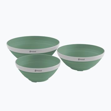 Outwell Collaps Bowl Set πράσινο και λευκό 651118