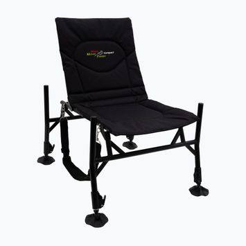 Mikado Method Feeder Συμπαγής καρέκλα αλιείας μαύρο IS15-TB044