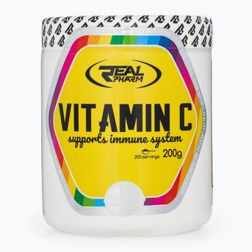 Real Pharm Βιταμίνη C 200 g φράουλα/βατόμουρο