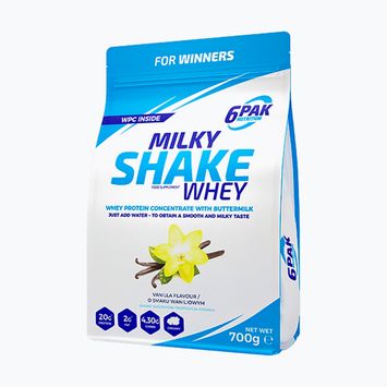 Ορός γάλακτος 6PAK Milky Shake 700g βανίλια PAK/032