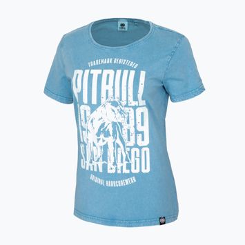 Γυναικείο T-shirt Pitbull West Coast T-S San Diego Dog blue