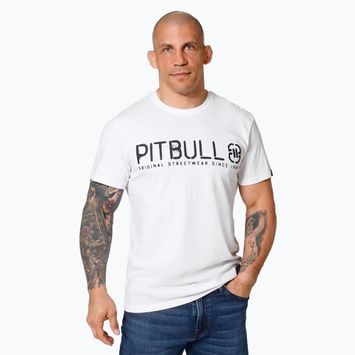 Pitbull West Coast Origin λευκό ανδρικό t-shirt