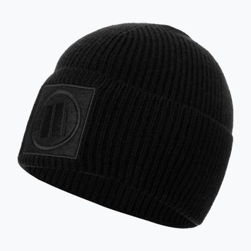 Pitbull West Coast Beanie Logo Single Layer Cuff χειμερινό καπέλο μαύρο