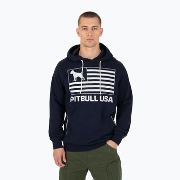 Ανδρική μπλούζα με κουκούλα Pitbull West Coast Usa dark navy