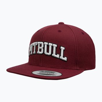 Καπέλο μπέιζμπολ Pitbull West Coast Snapback Pitbull YP Classic Premium burgundy