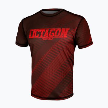 Ανδρικό μπλουζάκι Octagon Sport Blocks κόκκινο