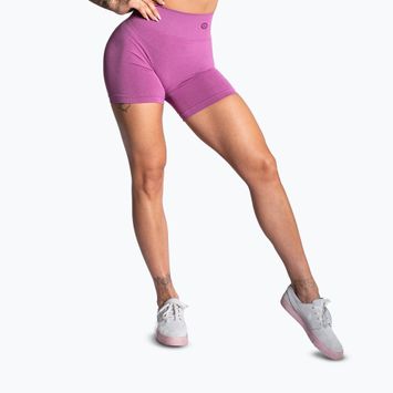 Γυναικείο σορτς προπόνησης Gym Glamour Seamless ροζ