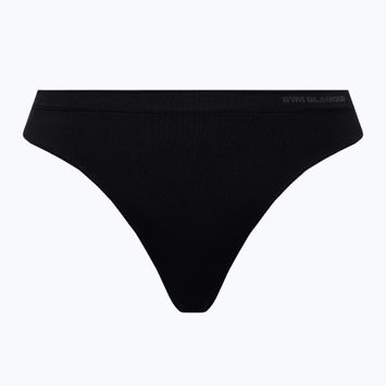 Γυναικείο Gym Glamour Thong Μαύρο 412-4