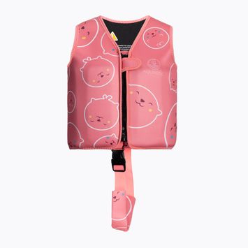 Παιδικό γιλέκο AQUASTIC belay waistcoat ροζ HT-16879