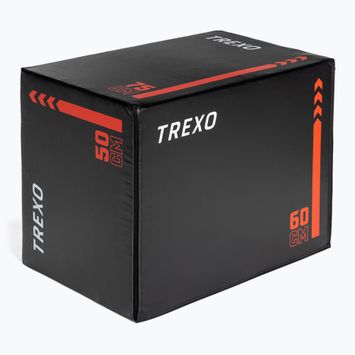 TREXO TRX-PB08 8kg πλειομετρικό κουτί μαύρο