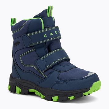 KADVA παιδικές μπότες χιονιού Snowey Mid WP navy blue/green