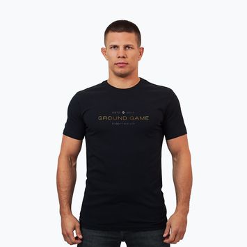 Ανδρικό μπλουζάκι Ground Game Gold Typo T-shirt