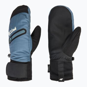 Γυναικεία γάντια snowboard 4F FNK F146 denim