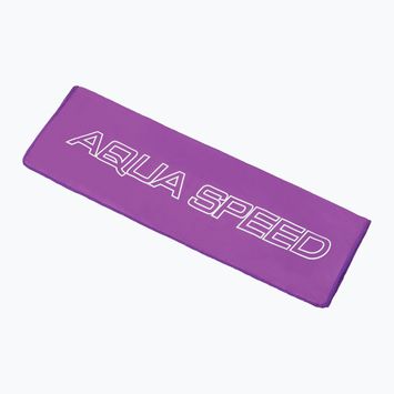 AQUA-SPEED Dry Επίπεδη πετσέτα μοβ 155