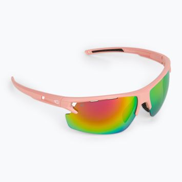 Γυαλιά ποδηλασίας GOG Ether ματ σκονισμένο ροζ/μαύρο/πολυχρωματικό ροζ E589-3