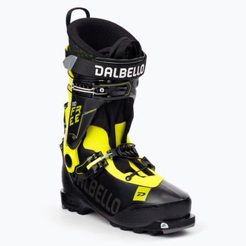 Dalbello Quantum FREE 110 μπότα σκι μαύρη/κίτρινη D2108007.00