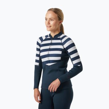Γυναικείο μπουφάν από νεοπρένιο Helly Hansen Waterwear 2.0 2 mm navy stripe