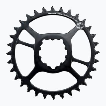 SRAM CR X-Sync ST Eagle CF 34T DM 3 Off B Στροφαλοδρέπανο μαύρο 11.6218.041.005