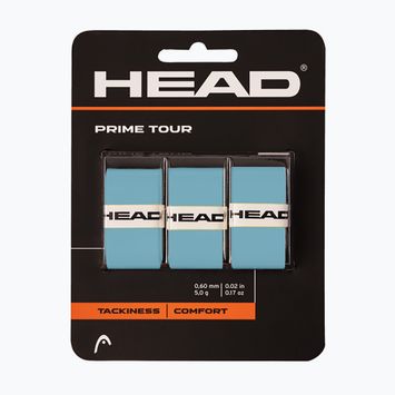 HEAD Prime Tour περιτύλιγμα ρακέτας τένις 3 τμχ μπλε.