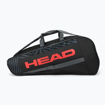 HEAD τσάντα τένις Base L μαύρο-πορτοκαλί 261303