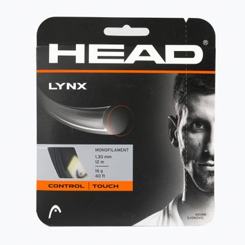 HEAD Lynx χορδή τένις 12 m μαύρη 281784