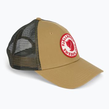 Fjällräven 1960 Λογότυπο Langtradarkeps καπέλο μπέιζμπολ καφέ F78138