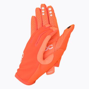 Γάντια ποδηλασίας POC AVIP Long zink orange