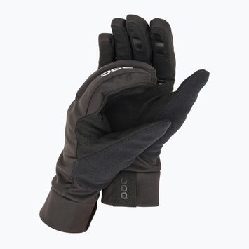 Γάντια ποδηλασίας POC Essential Softshell Glove uranium black