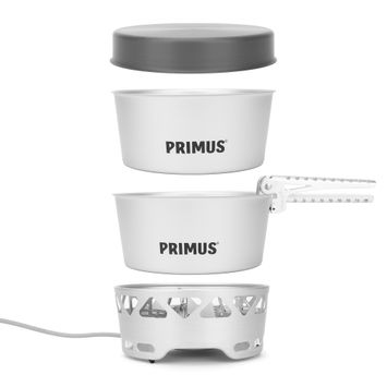 Primus Essential Stove ασημένια κουζίνα ταξιδιού με κατσαρόλες P351030