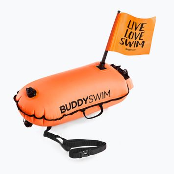 BuddySwim Dry Bag με σημαία 28 l πορτοκαλί σημαδούρα ρελέ