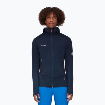 Ανδρικό Mammut Taiss Light ML Hooded fleece φούτερ με κουκούλα marine