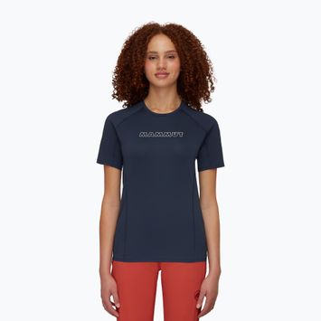 Mammut Selun FL Logo γυναικείο trekking t-shirt navy blue 1017-05060-5118-114