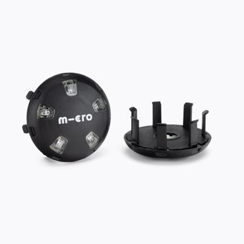 Micro LED Wheel Whizzer καπάκια τροχών σκούτερ μαύρο AC4814