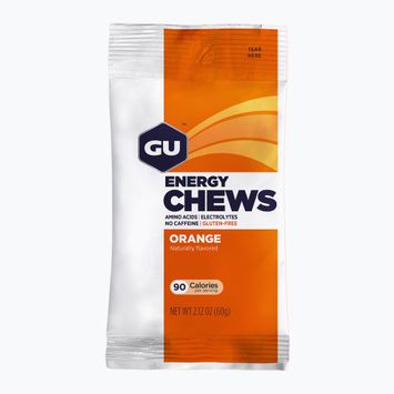 GU Energy Chews πορτοκαλί