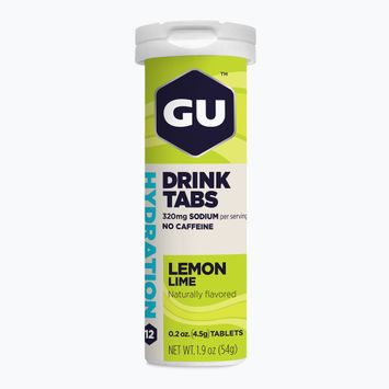 GU Hydration Drink Tabs λεμόνι/lime 12 ταμπλέτες