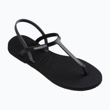 Γυναικεία σανδάλια Havaianas Paraty RJ μαύρο