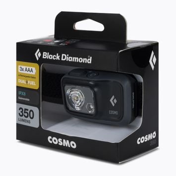 Black Diamond Cosmo 350 φακός κεφαλής γκρι BD6206730004ALL1