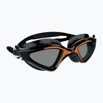 Μαύρα/πορτοκαλί γυαλιά κολύμβησης SEAC Lynx