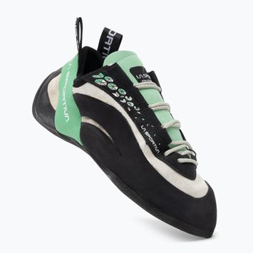 La Sportiva γυναικείο παπούτσι αναρρίχησης Miura λευκό/πράσινο της ζάντας