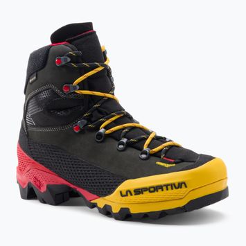 La Sportiva ανδρικές ψηλές αλπικές μπότες Aequilibrium LT GTX μαύρο/κίτρινο 21Y999100