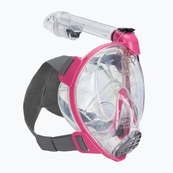 Cressi Baron παιδική μάσκα full face για κολύμπι με αναπνευστήρα ροζ XDT0360040