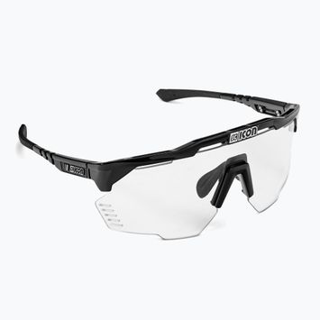SCICON Aeroshade Kunken μαύρο γυαλιστερό/scnpp φωτοχρωμικό ασημί γυαλιά ποδηλασίας EY31010200