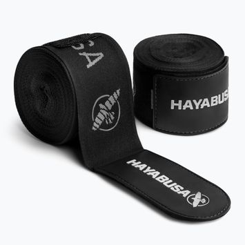 Hayabusa Premium Jacquard Boxing Handwraps 450 cm μαύρο