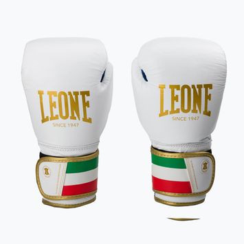 Γάντια πυγμαχίας LEONE 1947 Ιταλία '47 λευκό GN039