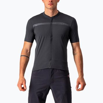 Ανδρική ποδηλατική μπλούζα Castelli Unlimited Allroad dark gray