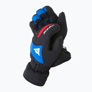 Παιδικά γάντια σκι Dainese Hp Scarabeo black taps/high risk red/lapi