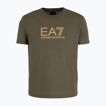 Ανδρικό EA7 Emporio Armani Train Gold Label Tee Pima Big Logo beetle T-shirt T-shirt με σκαθάρι